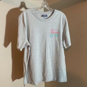 Coney Island Picnic Men’s Size Lrg badminton club t-shirt 100% organic cotton